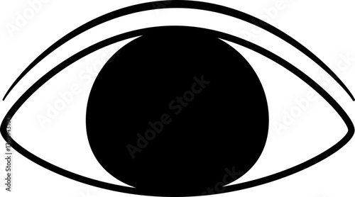 Illustration of human eyes 사람 눈 일러스트