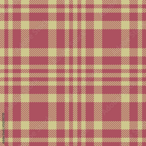 Modern Rich Beige Seamless Tartan Textile Design Variant 828