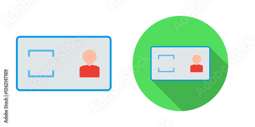 Unique Membership Card Vector Icon