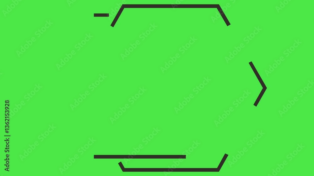 animated numbers on a green background with a combination of shapes. animated numbers on a green background with a combination of shapes.