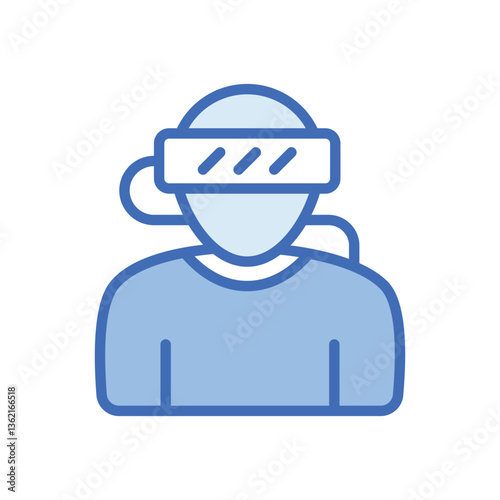 Free Download Virtual Reality Vector icon - GFXLoad