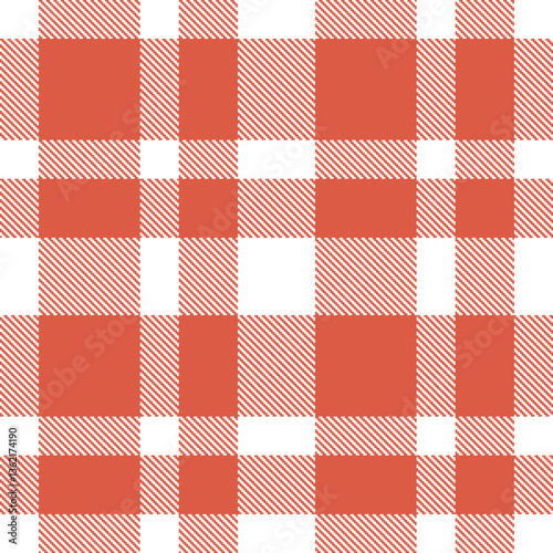 Modern Seamless Tartan in Light White tones Textile Design Variant 987