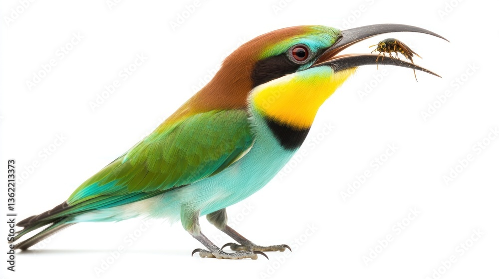 Fototapeta premium Colorful hornbill bird photo