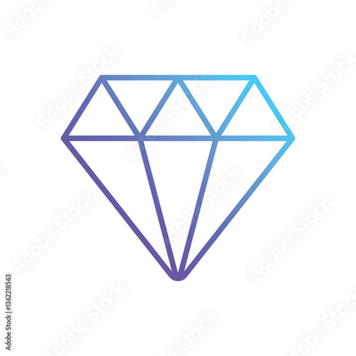 Diamond Vector icon