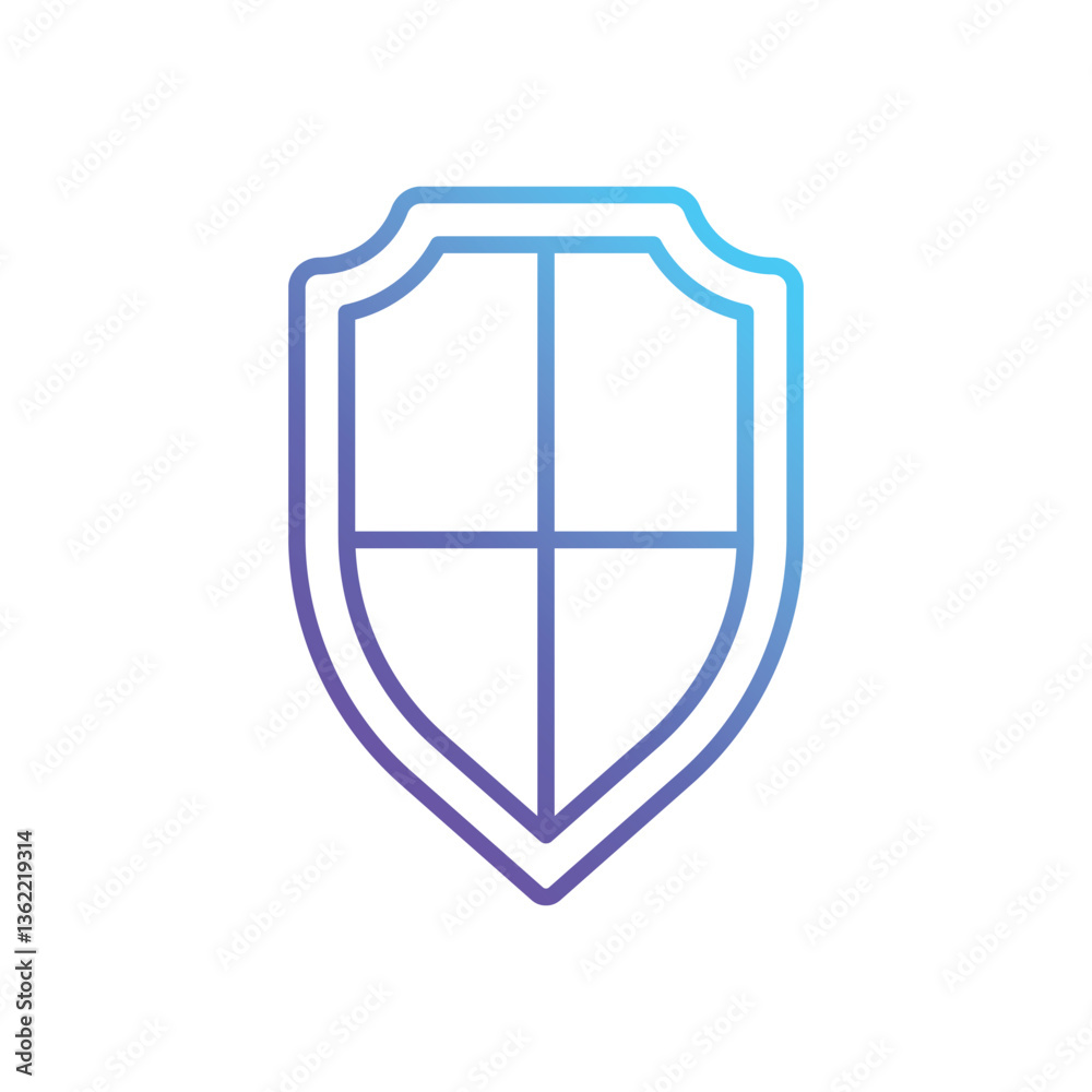 Shield Vector icon Shield Vector icon
