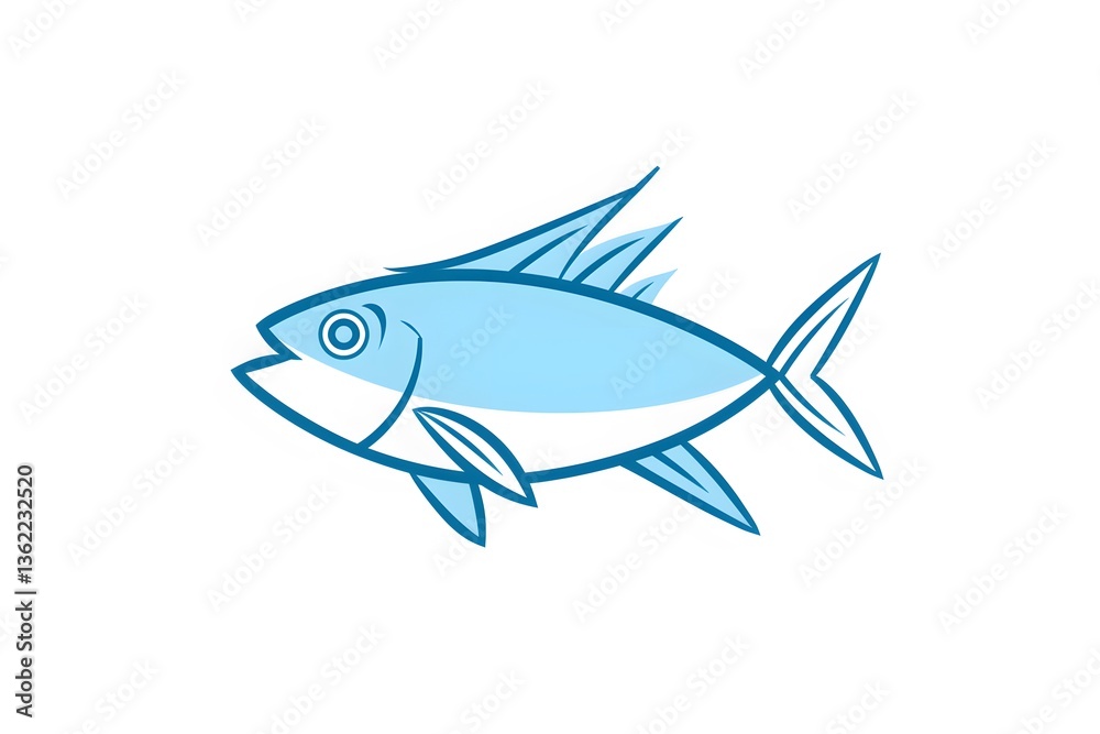 Fish Icon for Rosh Hashanah Fish Icon for Rosh Hashanah