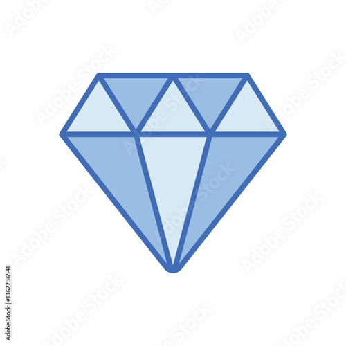 Diamond Vector icon