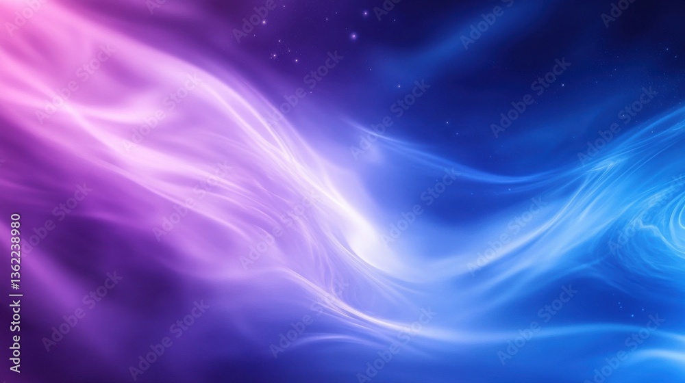 Fototapeta premium Abstract blue purple and white blur background