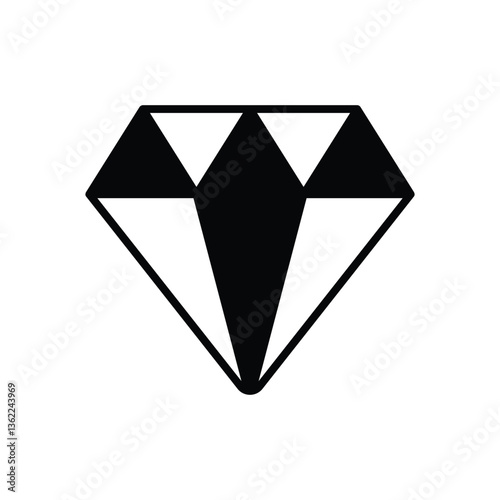 Diamond Vector icon