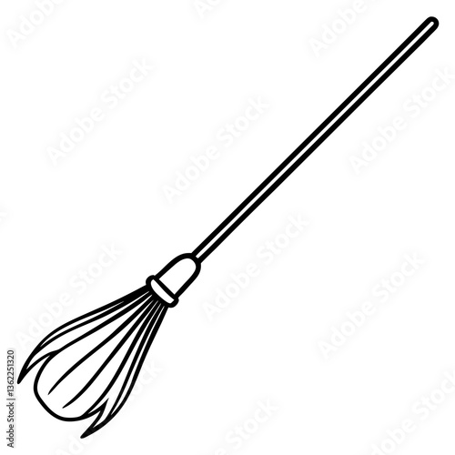 "Broom Vector Graphic Design File - High-Quality Vector Artwork"