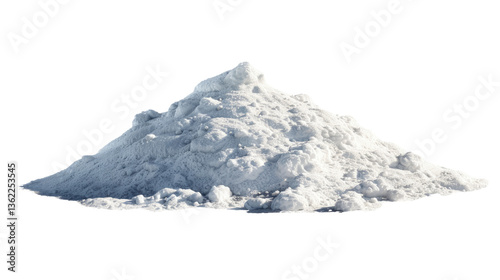 Pristine Powder: A close-up shot of a mountain of powder, with its soft texture emphasized, evoking purity and simplicity.