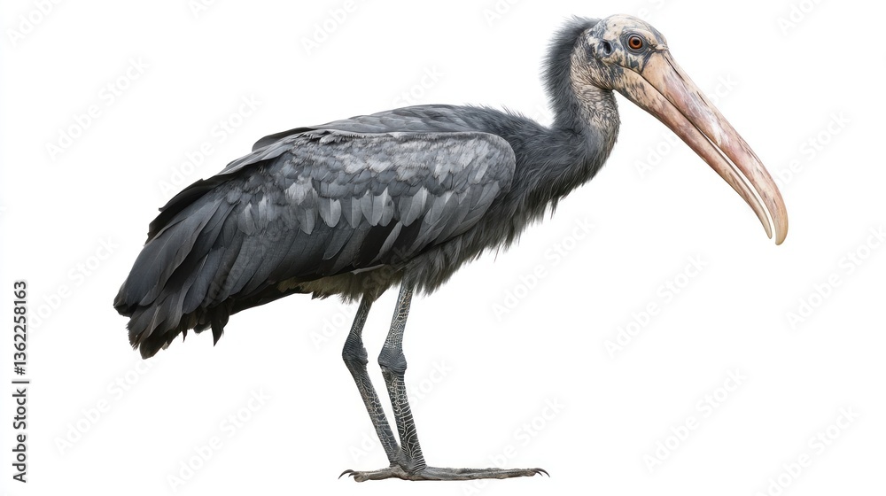 Fototapeta premium Gray bird isolated nature