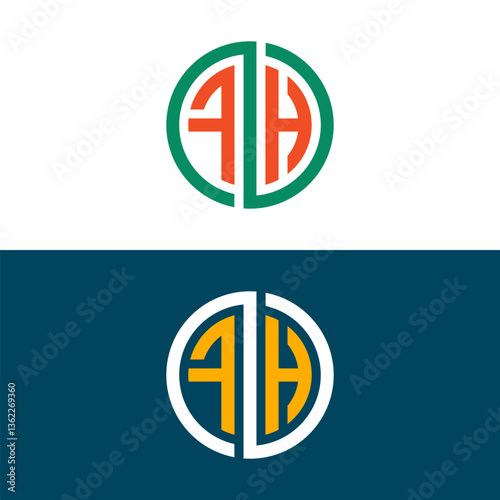 Free Download FH HF letter logo design - GFXLoad