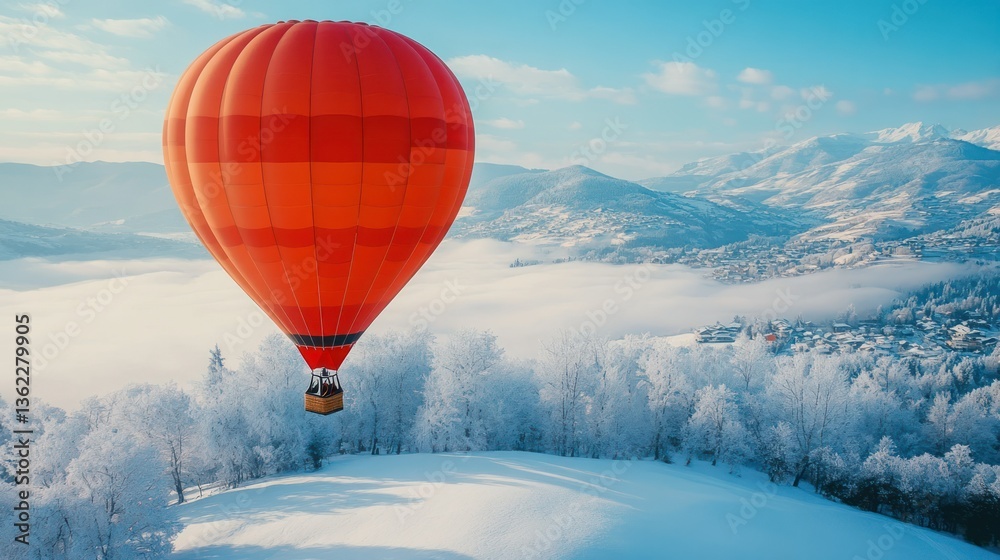 Winter Wonderland Hot Air Balloon Adventure Winter Wonderland Hot Air Balloon Adventure