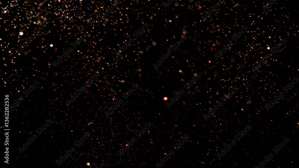 particles dust disperse on alpha background