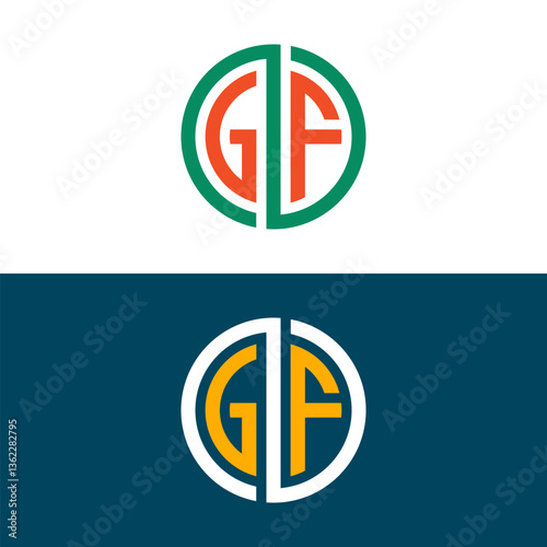 Free Download GF FG letter logo design - GFXLoad