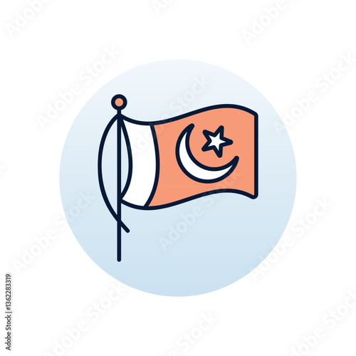 National anthem Vector icon