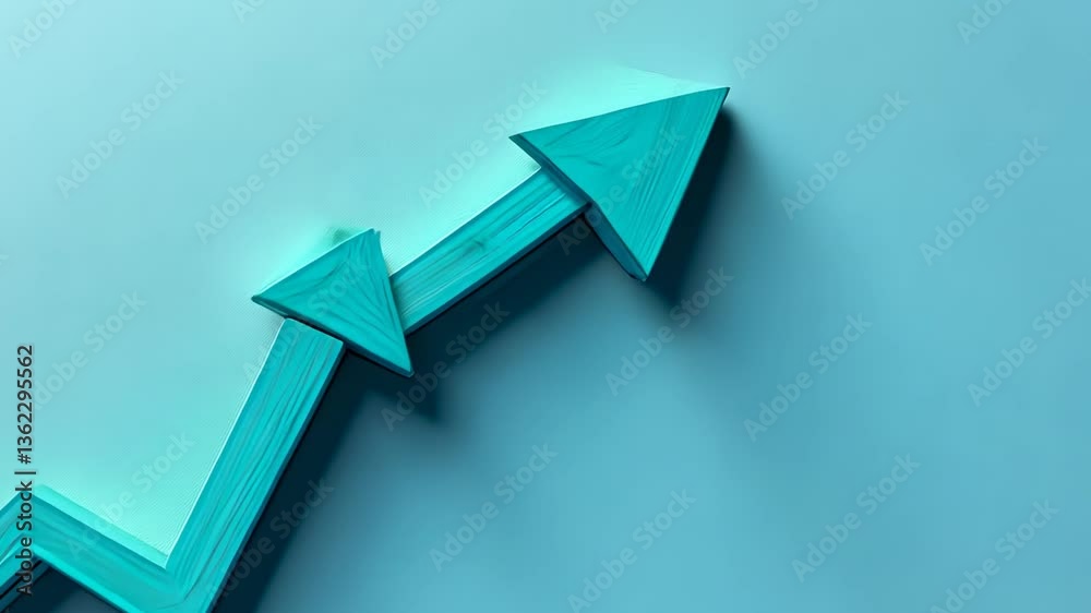 Upward Trending Arrow: Growth, Progress, and Success Upward Trending Arrow: Growth, Progress, and Success