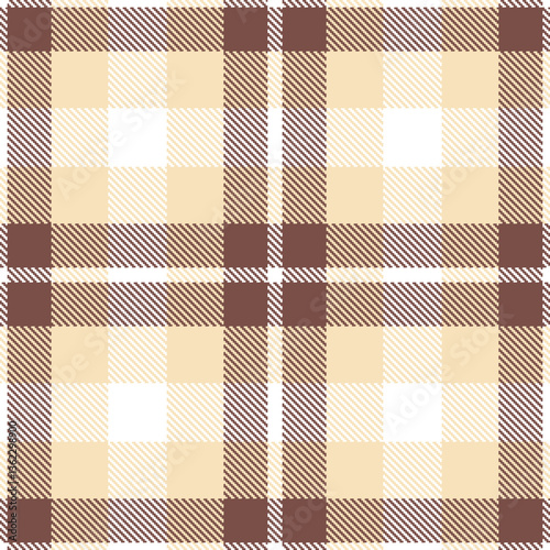 Modern Seamless Tartan in Bright White tones Textile Design Variant 1617