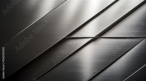 Modern metallic surface with sleek design lines.