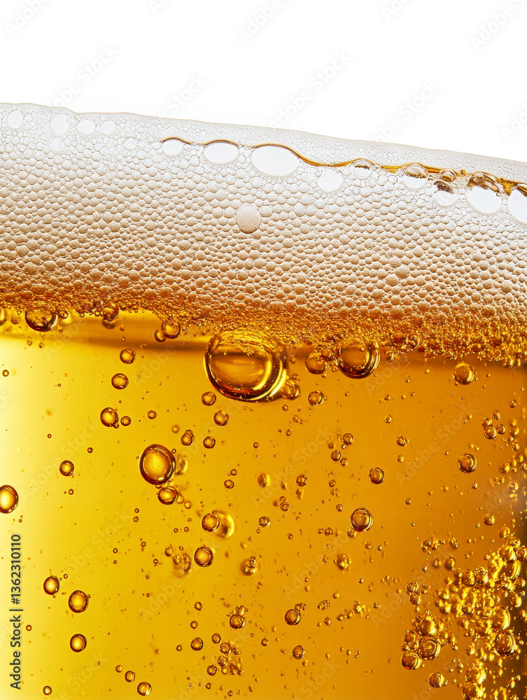 Extreme Close-Up of Beer Bubbles PNG with Transparent Background
Extreme Close-Up of Beer Bubbles PNG with Transparent Background