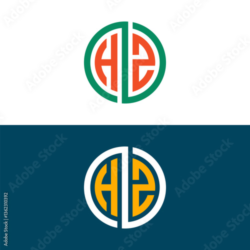 Free Download HS SH letter logo design - GFXLoad