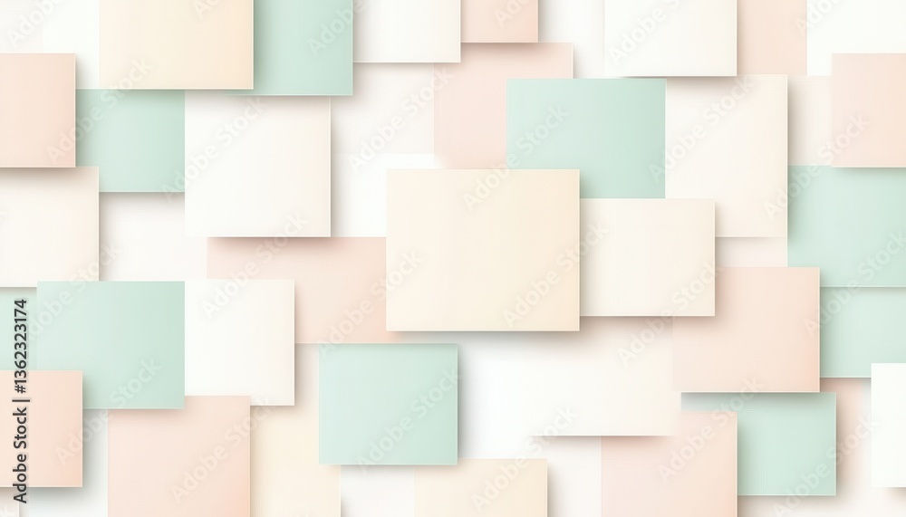 Abstract Pastel Square Background Pattern Abstract Pastel Square Background Pattern