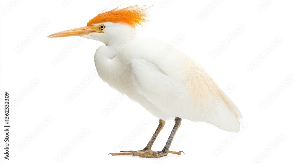 Obraz premium White heron portrait wildlife photography