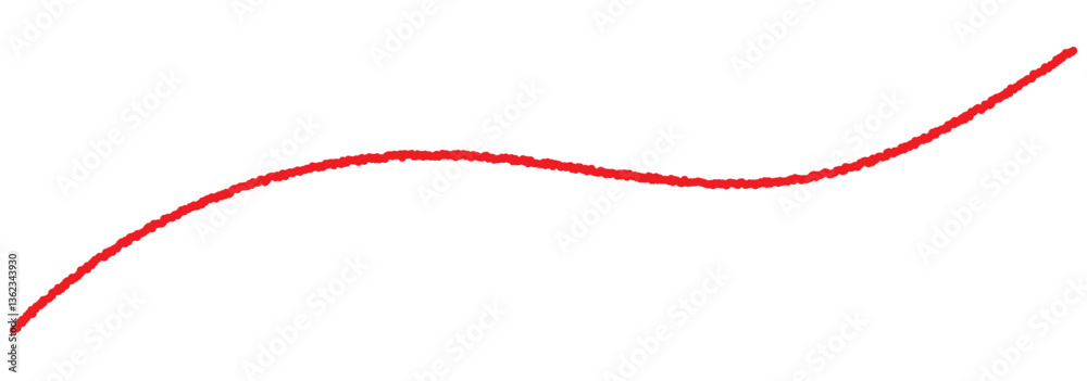 a red silk thread looped in a circle form, extending on both ends, symbolizing the red thread of fate in chinese tradition, on a pure white background with copy space.Line of red yarn, long red thread a red silk thread looped in a circle form, extending on both ends, symbolizing the red thread of fate in chinese tradition, on a pure white background with copy space.Line of red yarn, long red thread