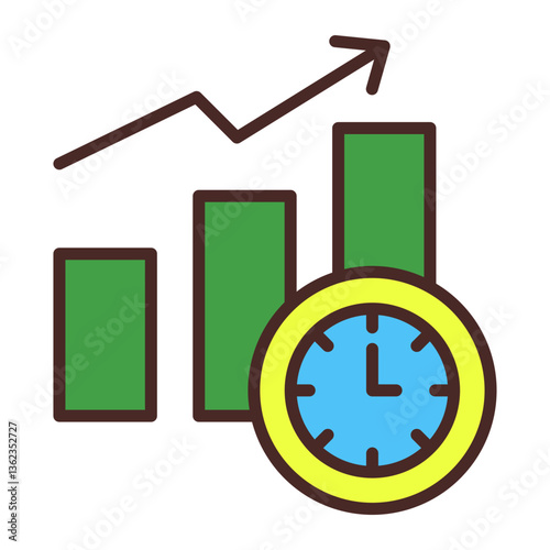 Efficiency Vector Icon Design