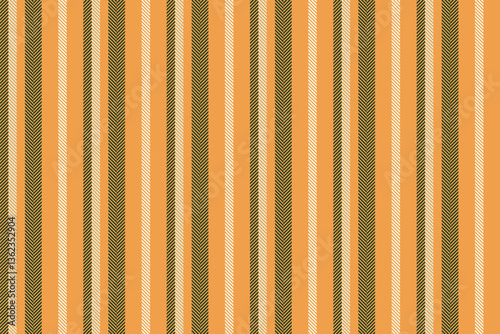 Multicolor pattern lines vector, horizon vertical seamless fabric. Perfect texture background textile stripe in orange and dark colors.