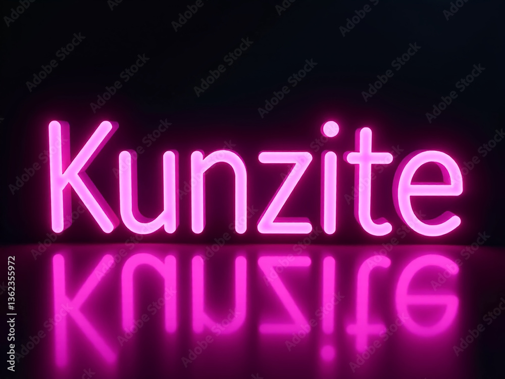 Fototapeta premium neon kunzite