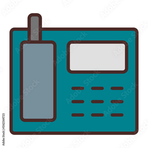 Telephone Vector Icon Design