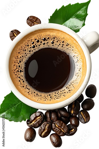 Coffee Cup, Top View