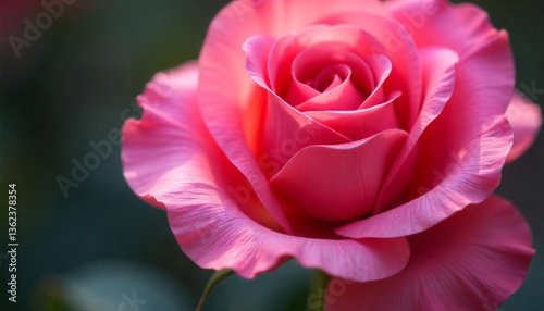 Delicate and juicy pink roses