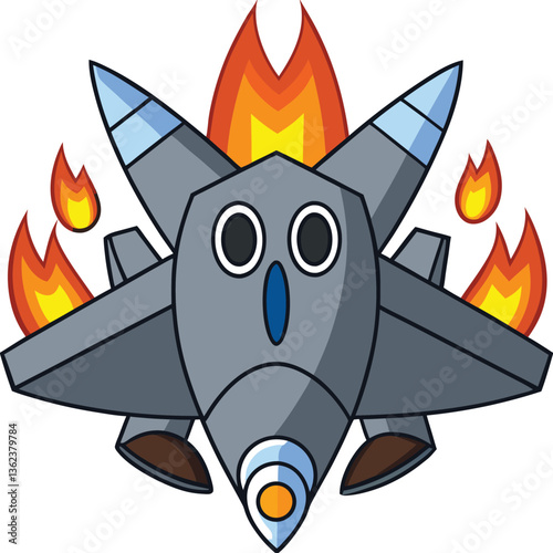 
Friendly Warplane - Child-Friendly Design