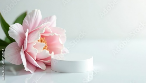 Wallpaper Mural Smooth, unblemished white surface for cosmetic shots, commercial, display, plain Torontodigital.ca