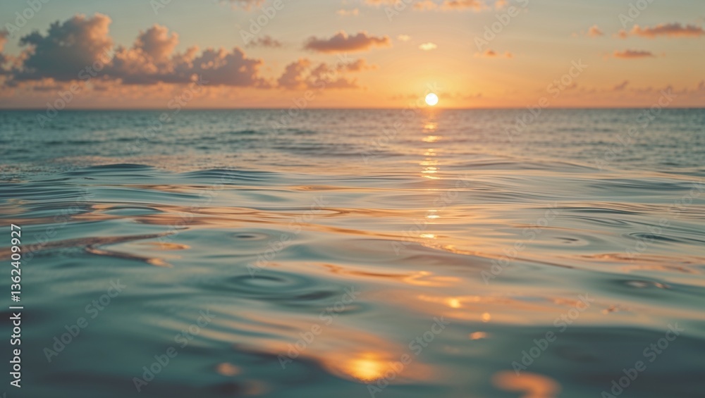 Fototapeta premium sunset, sea, ocean, water