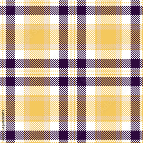 Modern Seamless Tartan in Muted White tones Textile Design Variant 2187