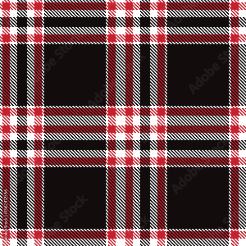Modern Dusty White Seamless Tartan Textile Design Variant 2209