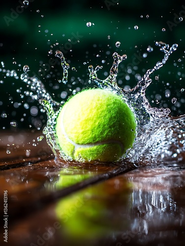 Tennis Ball Splash Water Table photo