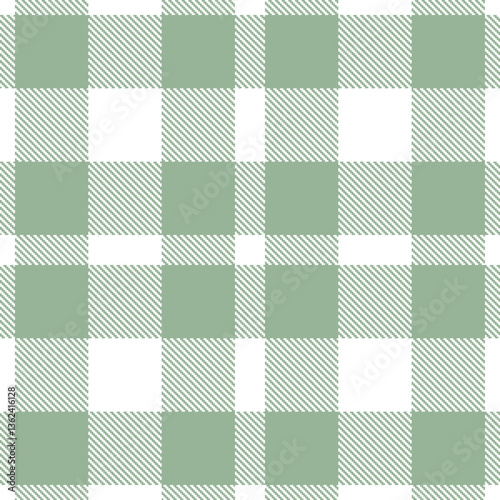 Modern Iridescent White Seamless Tartan Textile Design Variant 2242
