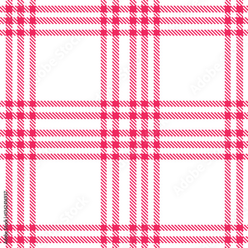 Modern Dark White Seamless Tartan Textile Design Variant 2247
