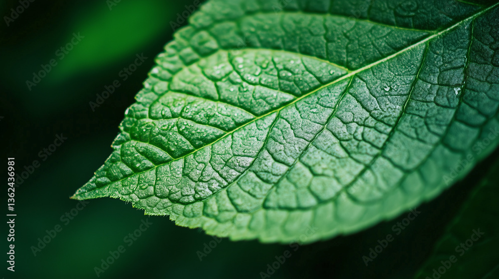 Spring green leaf texture Spring green leaf texture