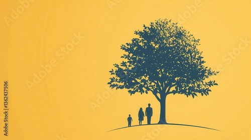 A man and woman sitting together under a tree deliberating on inheritance planning and legacy wealth management strategies