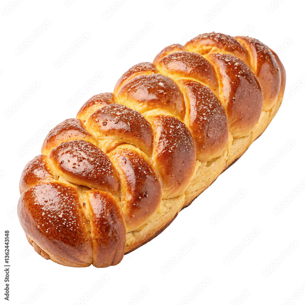 golden braided bread isolated on transparent background png, shiny crust loaf golden braided bread isolated on transparent background png, shiny crust loaf