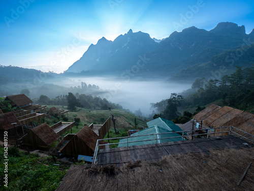 Bamboo Resort Mist Sea Doi Luang Sunrise