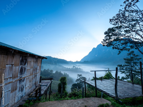 Bamboo House Sea of Fog, Doi Luang