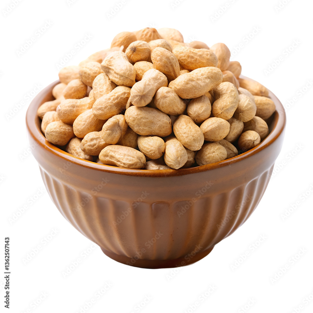 Bowl of peanuts isolated on transparent background
Bowl of peanuts isolated on transparent background