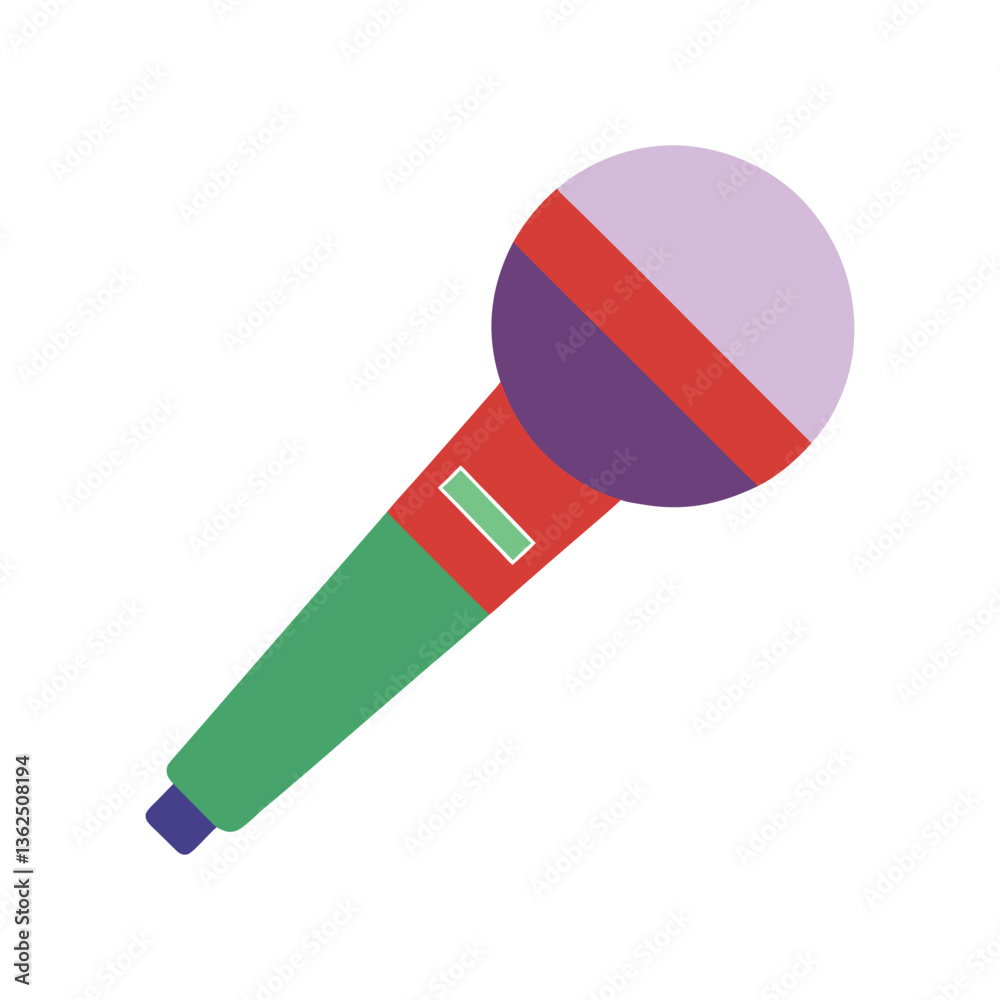 a vector illustration of a handheld microphone.eps a vector illustration of a handheld microphone.eps